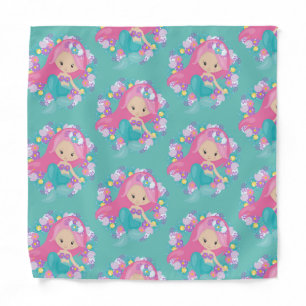 Mermaid Party BLUE Bandana