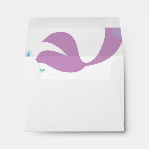 Mermaid Party Envelope Invitation Envelopes