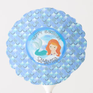 Mermaid Party Fun Balloon
