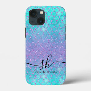 Mermaid Party Ocean Blue  iPhone 13 Mini Case