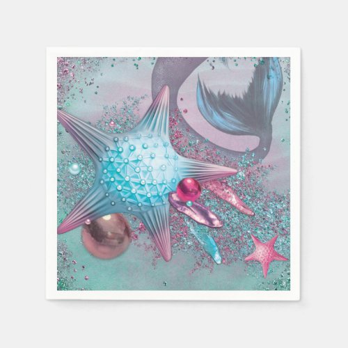 Mermaid Party Pieces Napkins