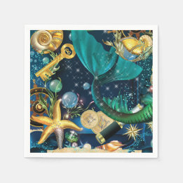 Mermaid Party Pieces Napkins
