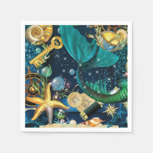 Mermaid Party Pieces Napkins