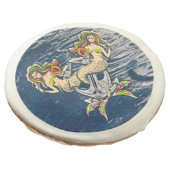Mermaid Party Theme Sugar Cookie (Angled)