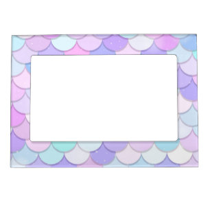 Mermaid pattern magnetic frame