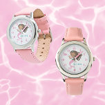 Mermaid Personalized Custom Kid's Watch<br><div class="desc">This gorgeous unicorn watch would make a great gift for kids!</div>
