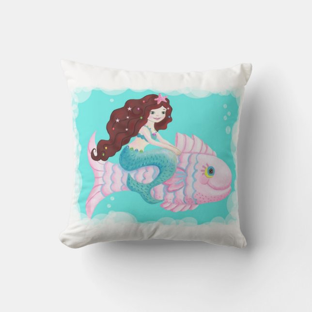 Mermaid pillow (Front)