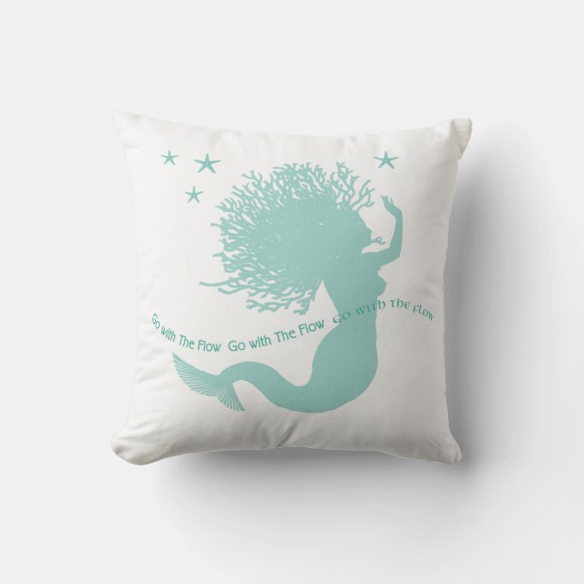Mermaid Pillow (Front)