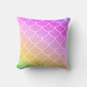 Mermaid pillow, cute pillow, cushion