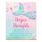 Mermaid Pink Gold Under The Sea Diaper Thoughts