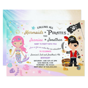 pirate invitations zazzle