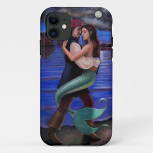 Mermaid & Pirate Love Fantasy Art iPhone 5 Case