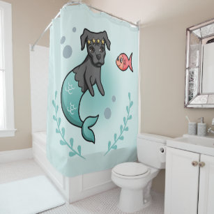 Shiny Mermaid Scale Print Shower Curtain Bath Mat Toilet Cover Rug Bathroom Art 