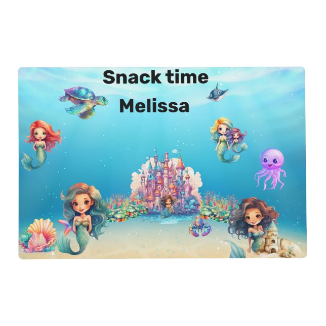 Mermaid Placemat (Front)