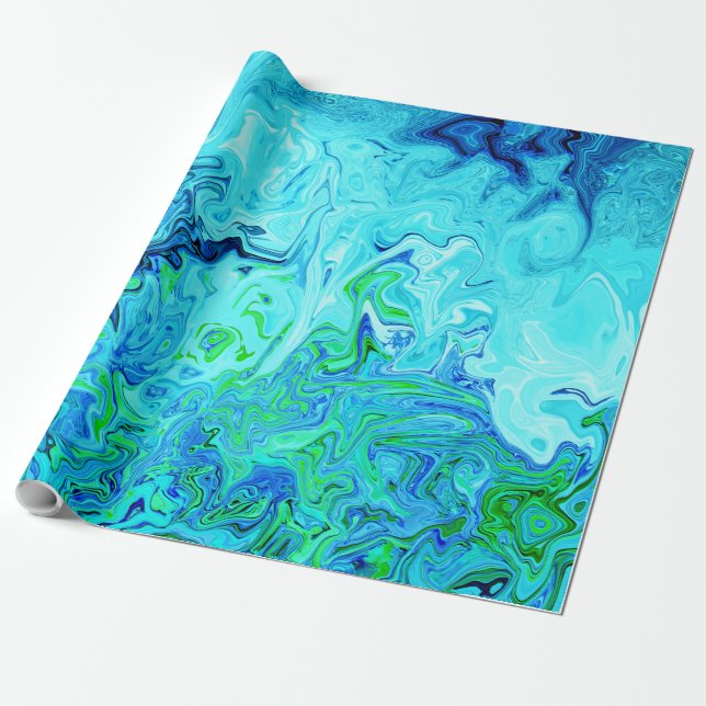 Mermaid playground....... wrapping paper (Unrolled)