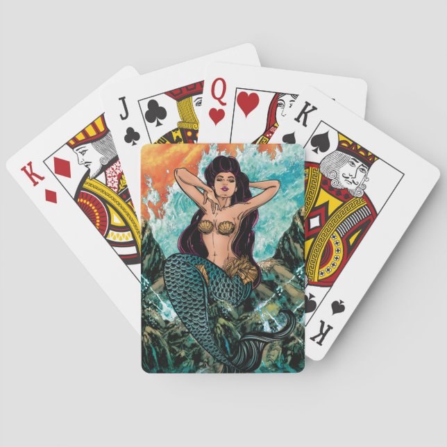 Mermaid Playing Cards (Back)
