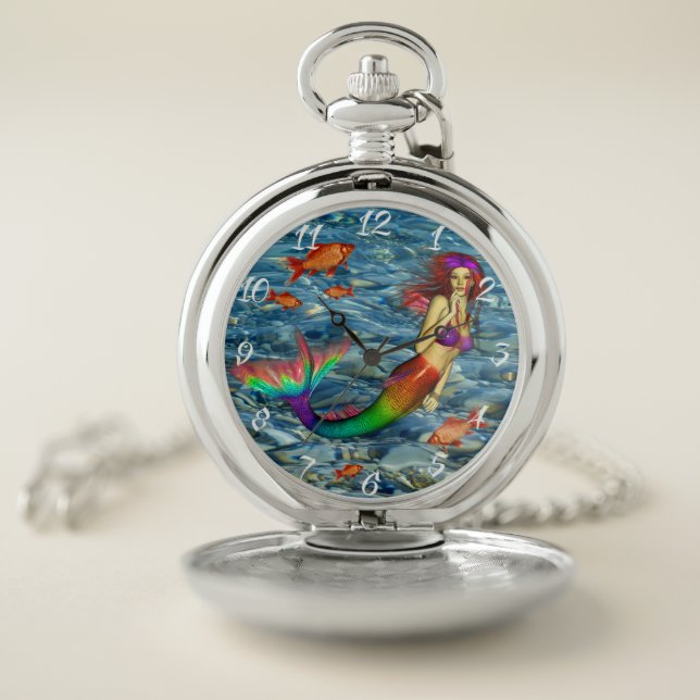 MERMAID POCKET WATCH (Inside)