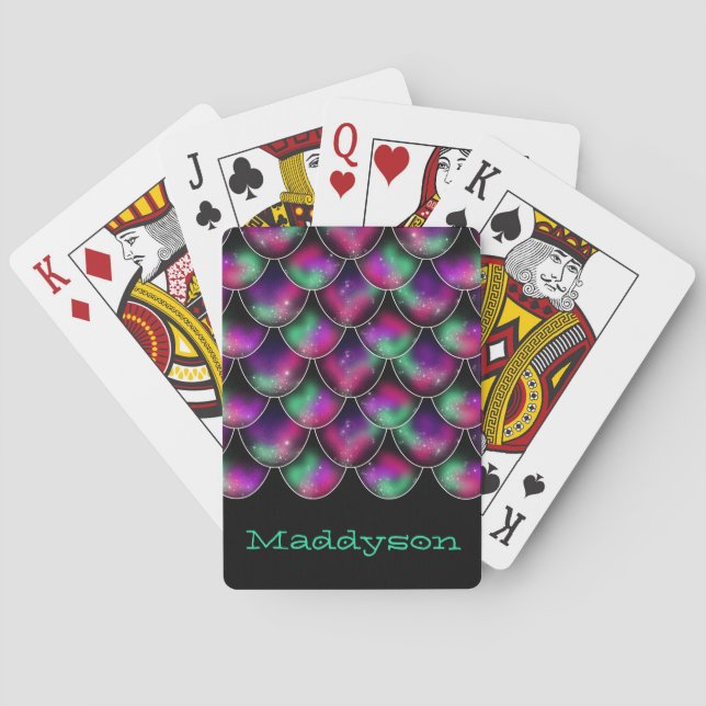 Mermaid Poker Cards (Back)