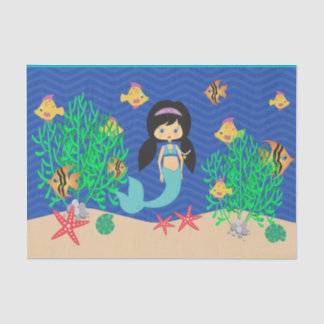 Mermaid Pool Party Tissue Paper
