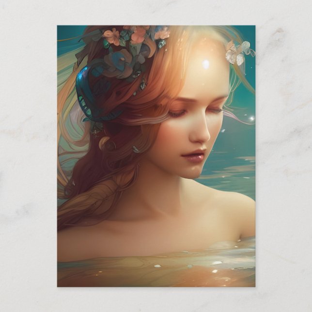 Mermaid  postcard (Front)