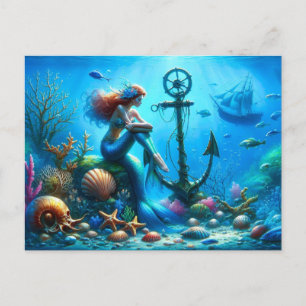 Mermaid Postcard