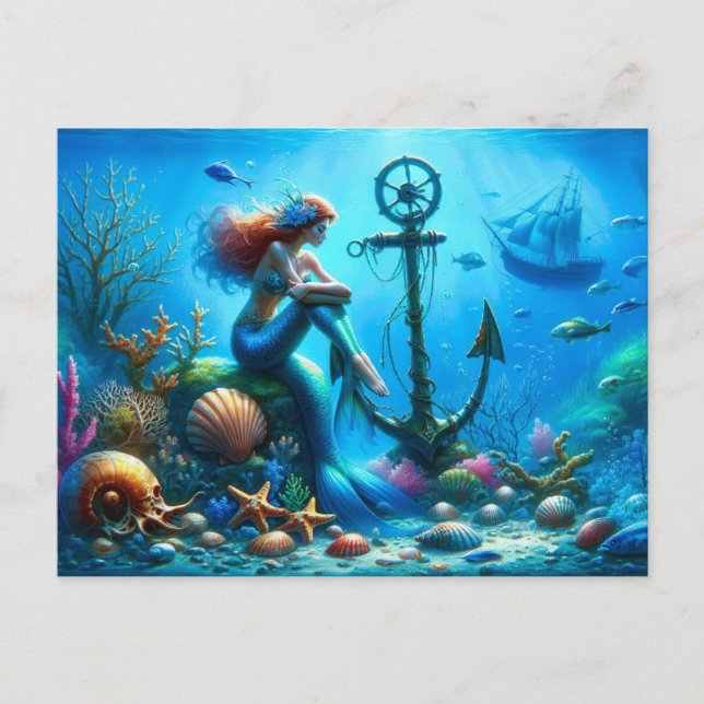 Mermaid Postcard (Front)