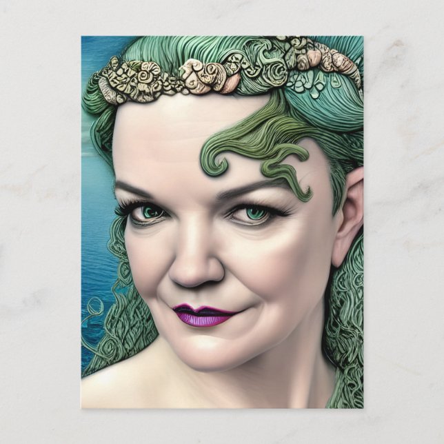 Mermaid Postcard (Front)