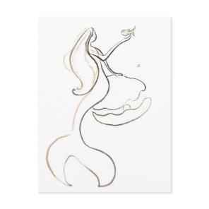 Mermaid Postcard