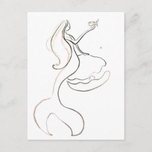 Mermaid Postcard