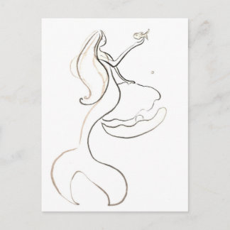 Mermaid Postcard