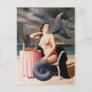 Mermaid Postcard