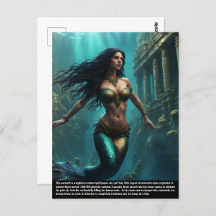 Mermaid Postcard