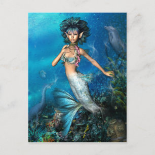 Mermaid Postcard