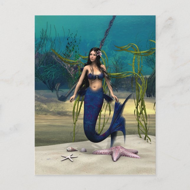 Mermaid Postcard (Front)