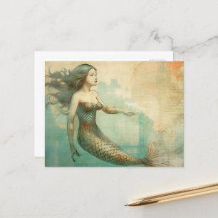 Mermaid Postcard