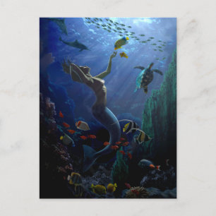 Mermaid Postcard