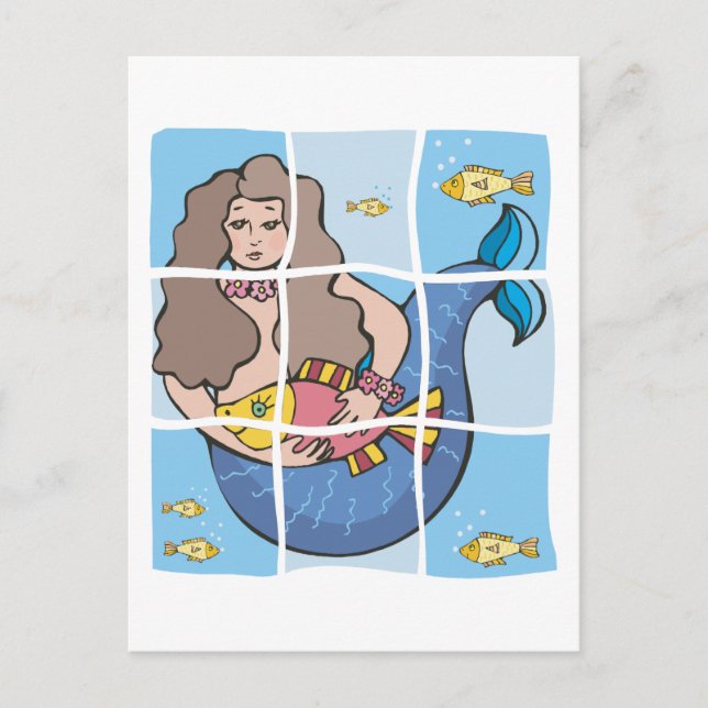 Mermaid Postcard (Front)
