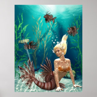 mermaid poster