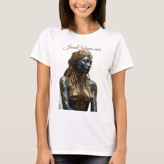 Mermaid Princess By Juan Cabana 2024 T-Shirt (Front)