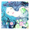 Mermaid Princess in Blue Hues Poster