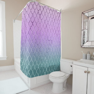 Mermaid Princess Scales 4a Shower Curtain