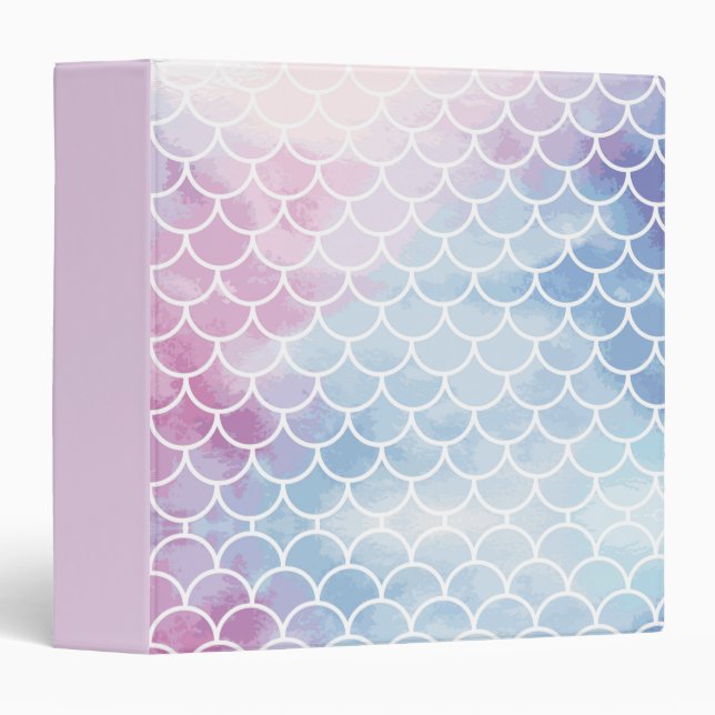 Mermaid Print Binder (Front/Spine)