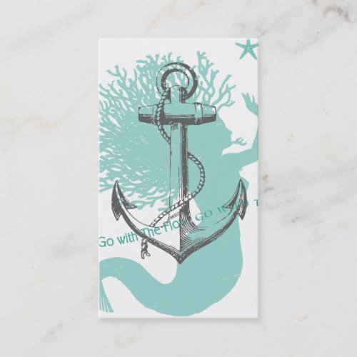 Mermaid Profile Card Business Card