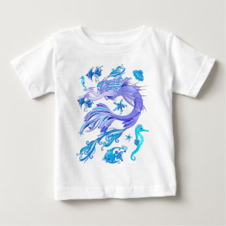Mermaid Purple Fairy Creature Baby T-Shirt
