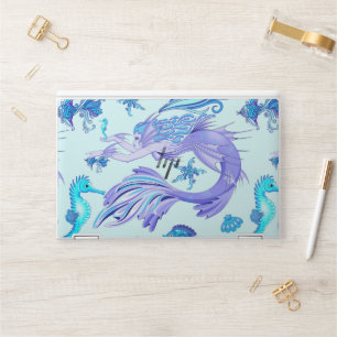 Mermaid Purple Fairy Creature HP Laptop Skin