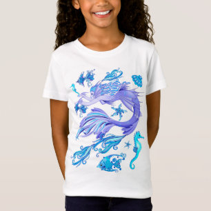 Mermaid Purple Fairy Creature T-Shirt