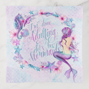 Mermaid Quote Trinket Dish