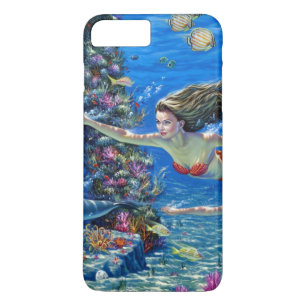 mermaid red tail iPhone 8 plus/7 plus case