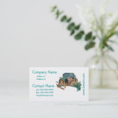 Mermaid Reflections Business Cards (Standing Front)