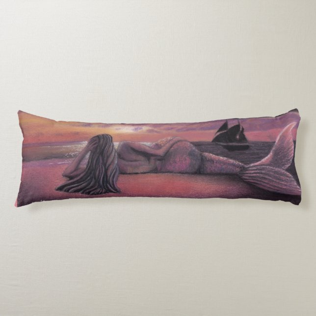 Mermaid Rendezvous - Body Pillow (Front)